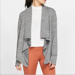Womens Nike yoga training long sleeve wrap